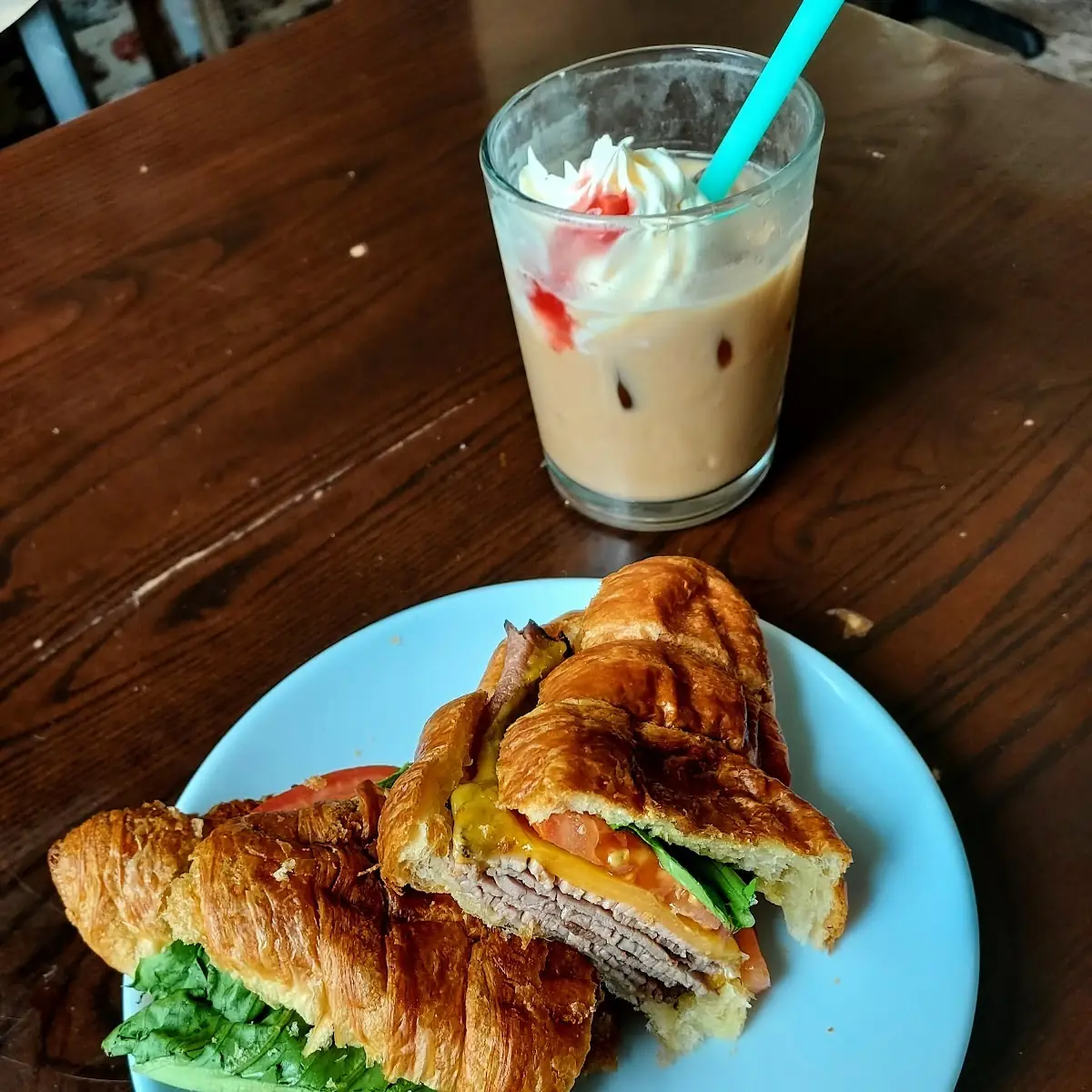 Roast Beef on French Croissant