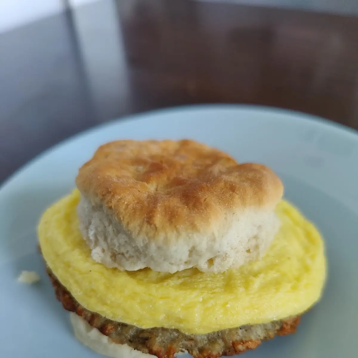 Sausage Egg Biscuit