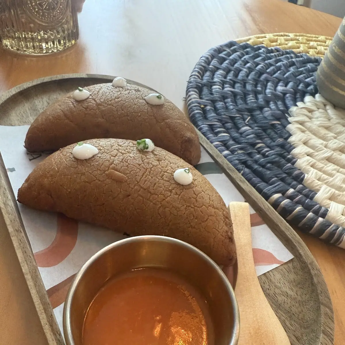Fried Empanadas with Dipping Sauce