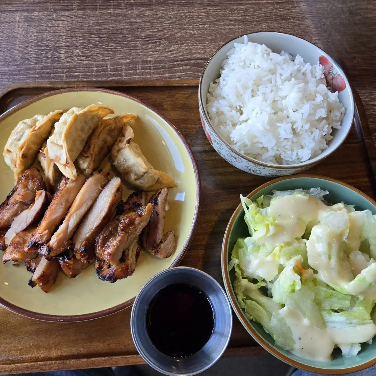 Chicken & Gyoza 4pc