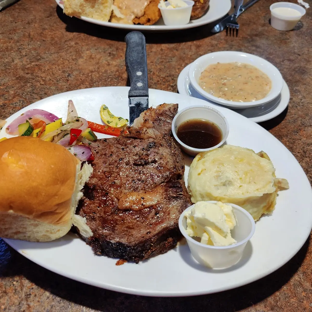 Prime rib skillet
