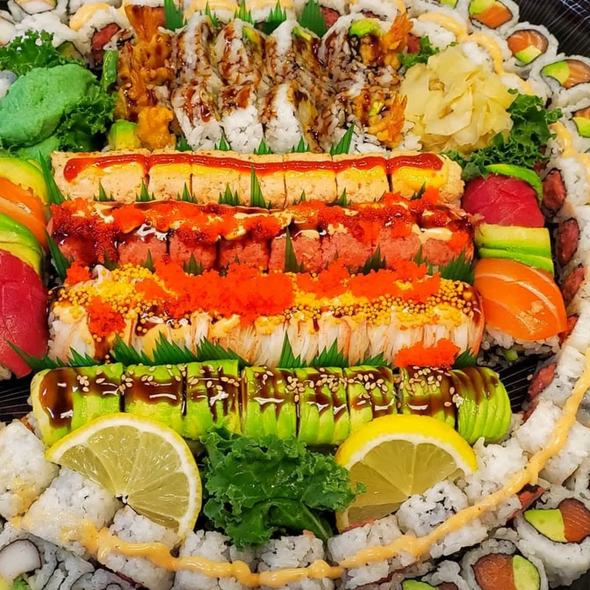 Assorted Sushi and Roll Platter
