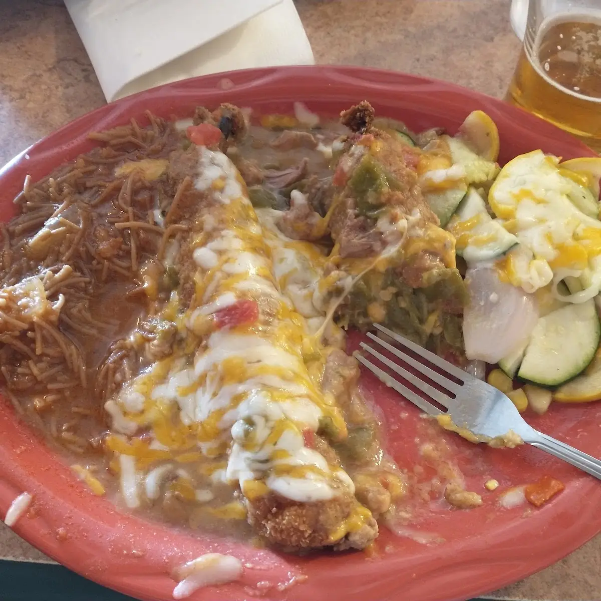 Bean & Beef Burrito