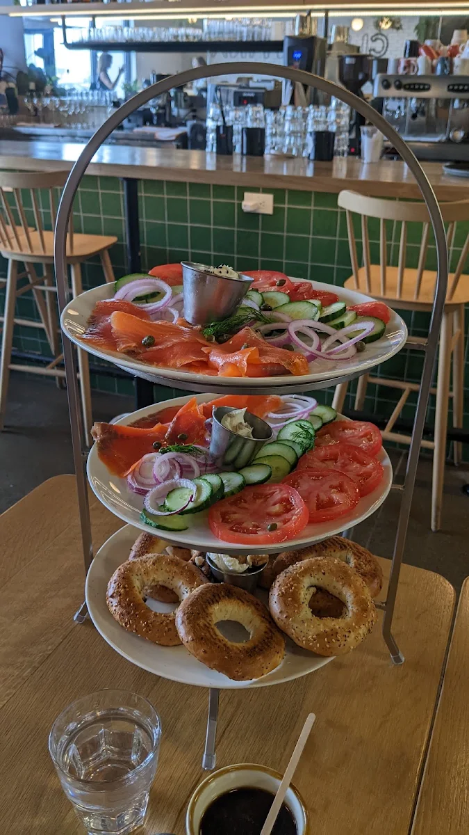 Smoked Salmon Tower to Share