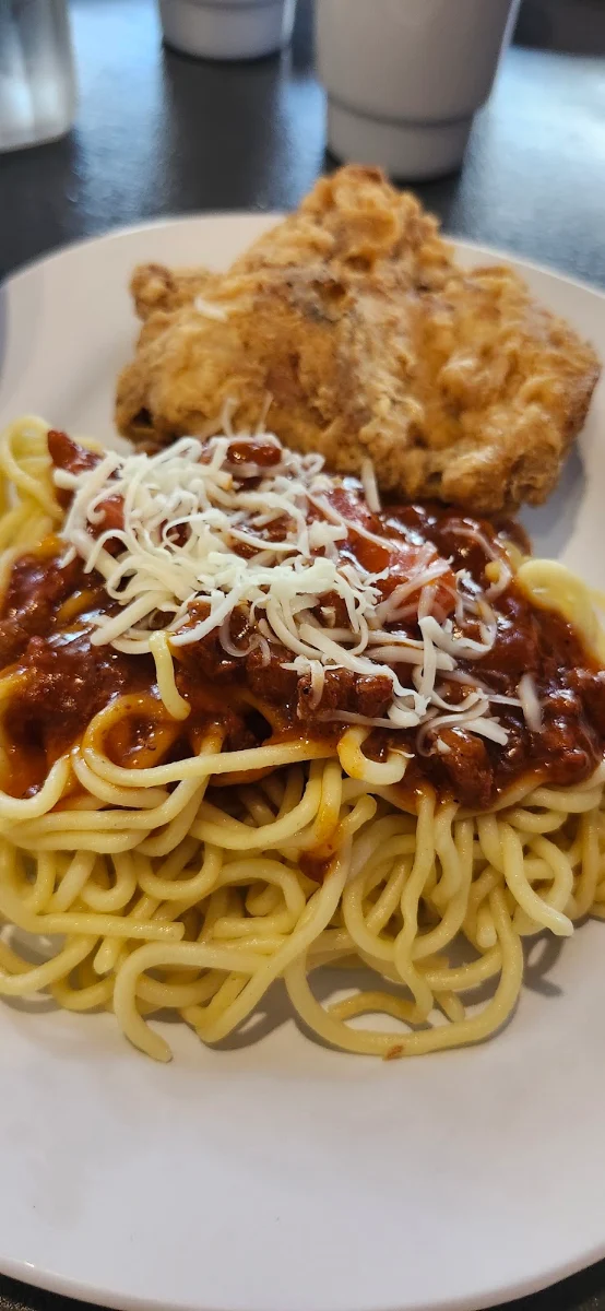 Spaghetti Chicken Combo