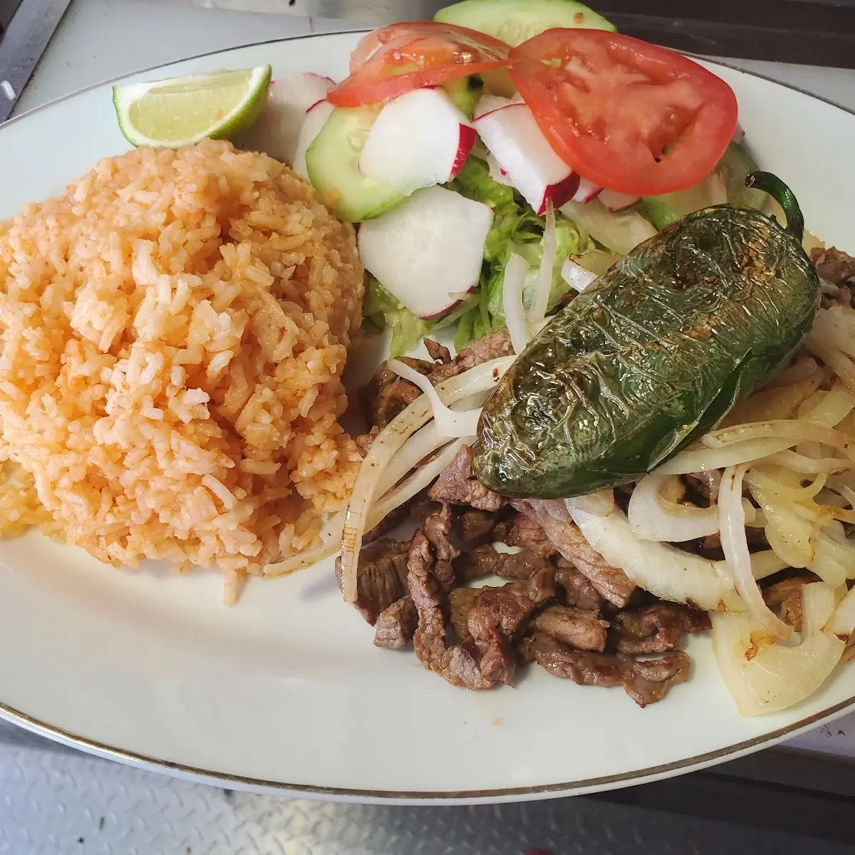 Carne Asada Plato