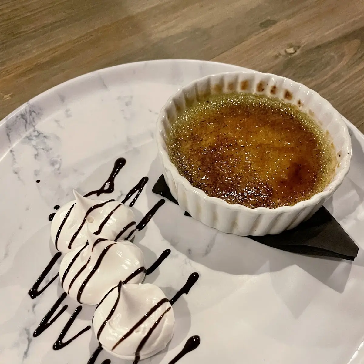 Pistachio Crème Brulee