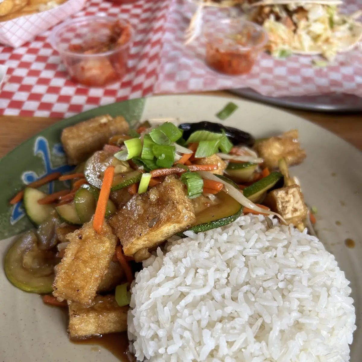 Fire Cracker Tofu
