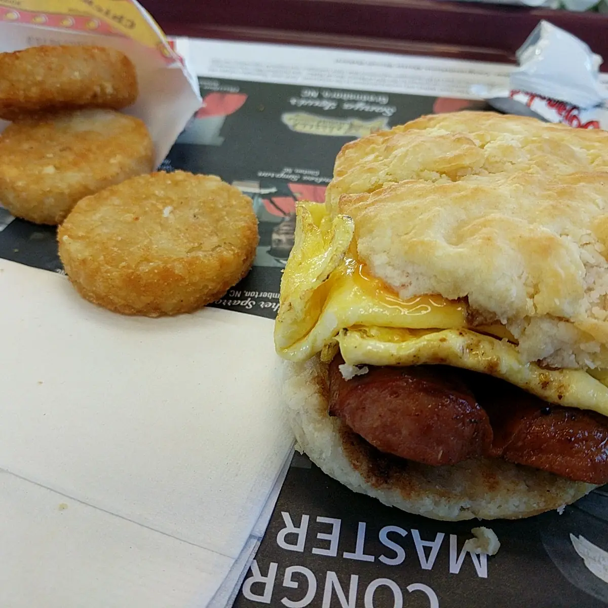 Smoked Sausage Egg & Cheese