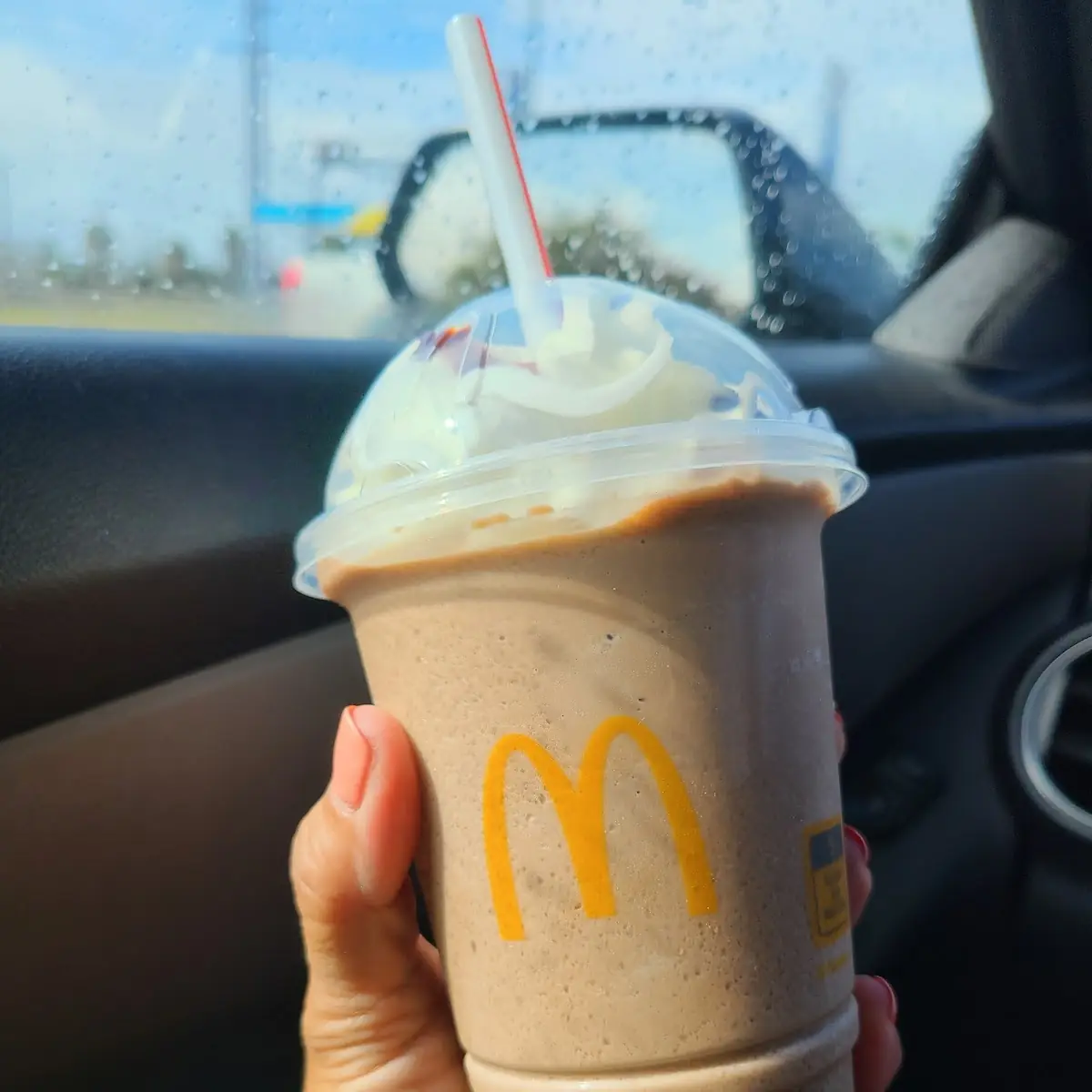 Medium Caramel Frappé