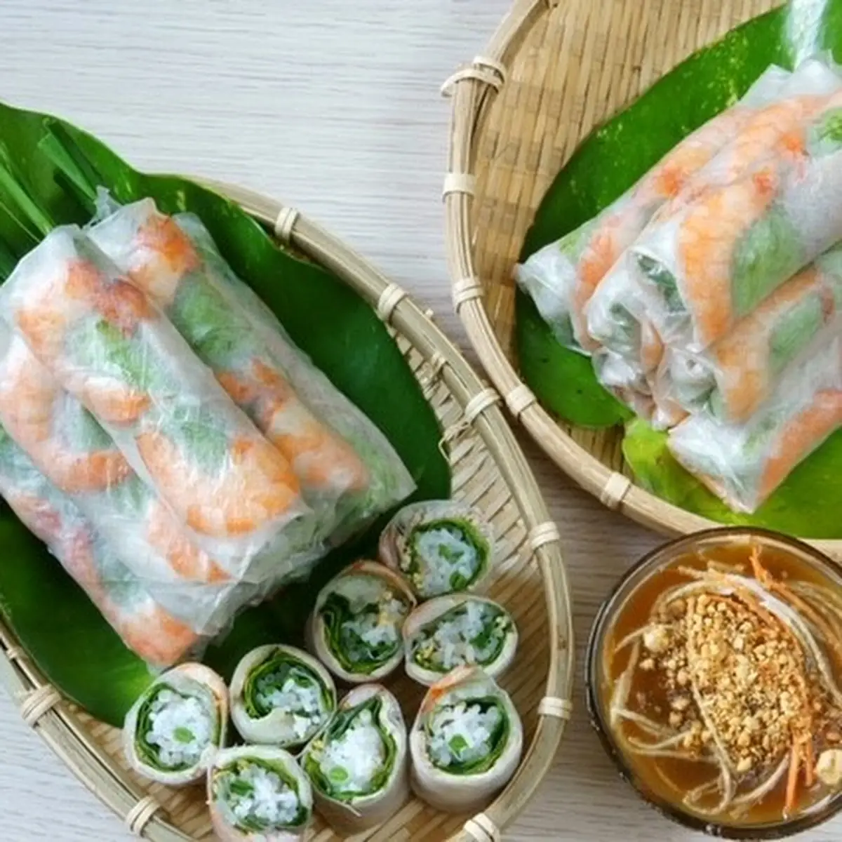 Spring Rolls 3 Rolls Gỏi Cuốn