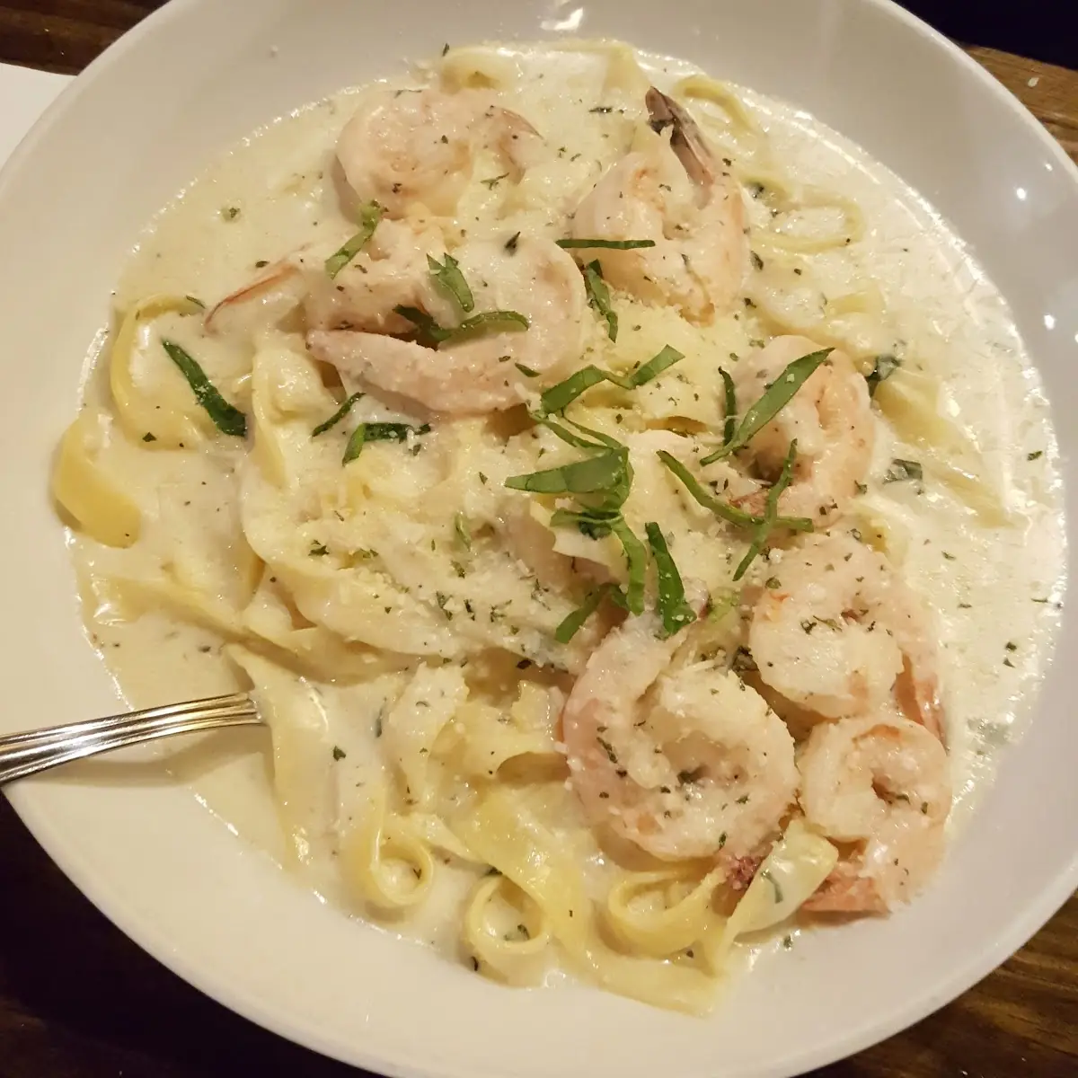 Shrimp Alfredo