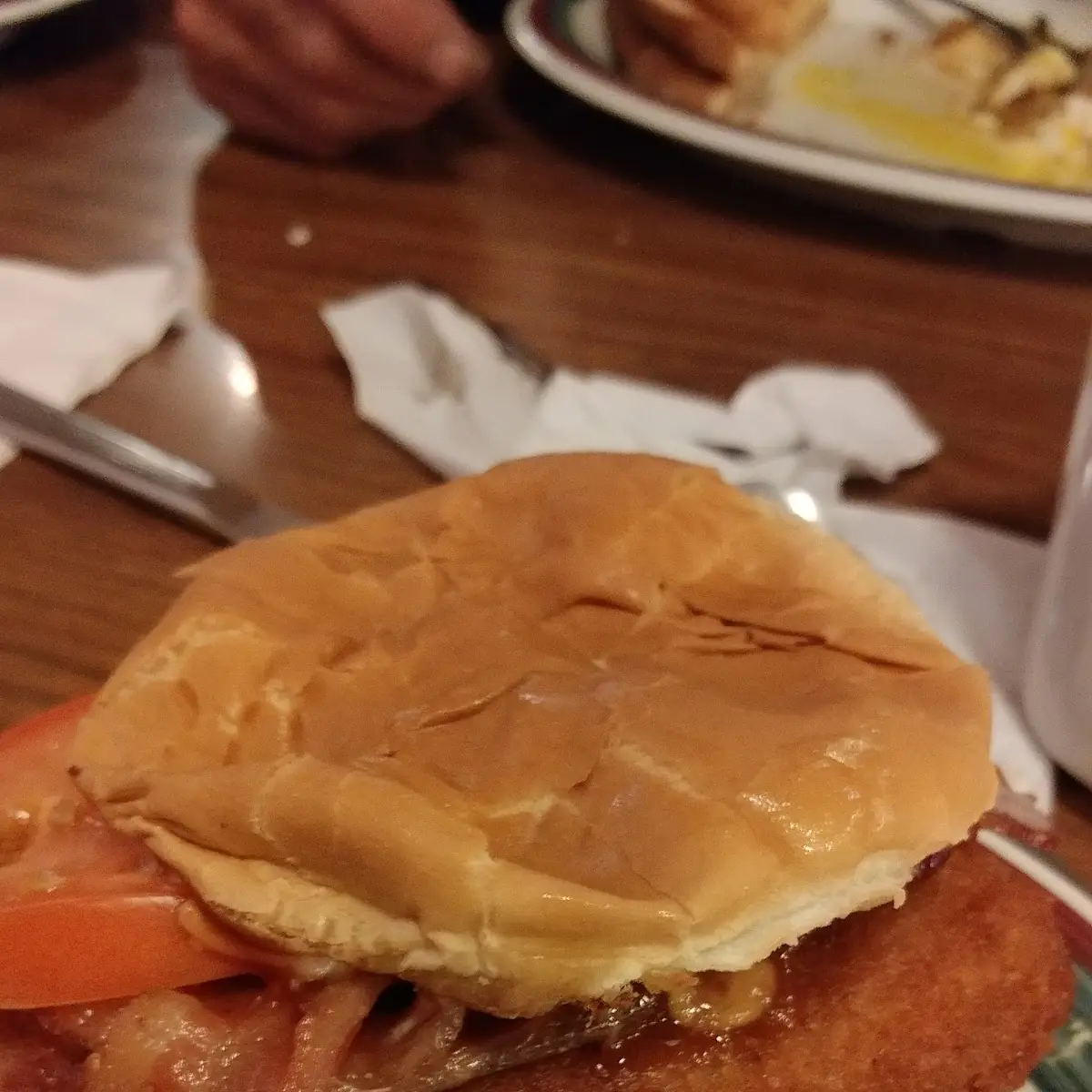 Hamburger Chicken Bacon & Tomato Burger