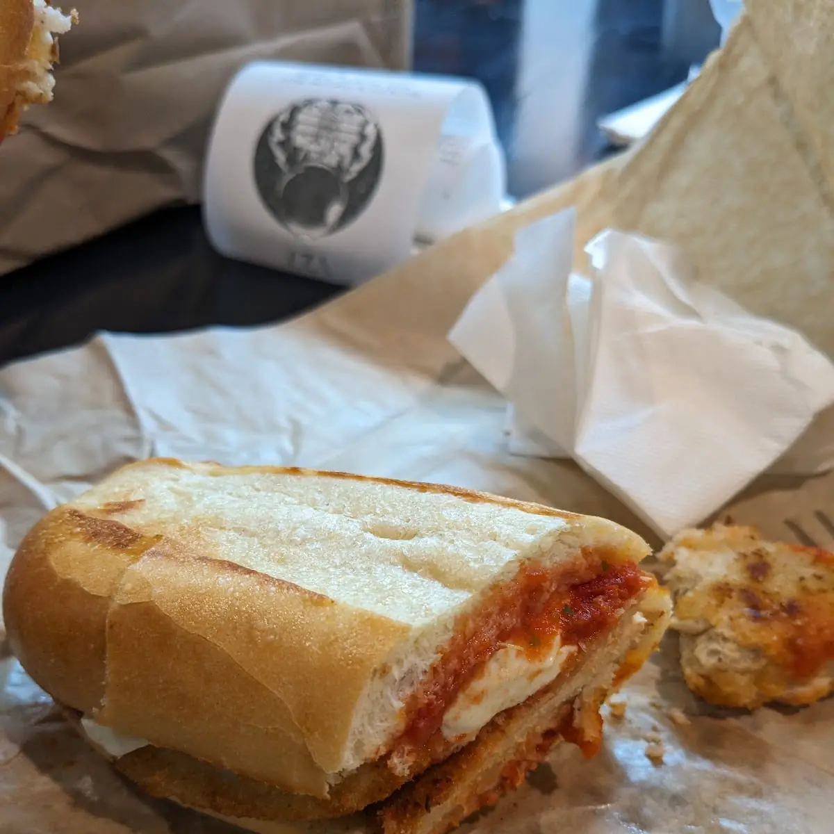 Chick'n Parm Sandwich