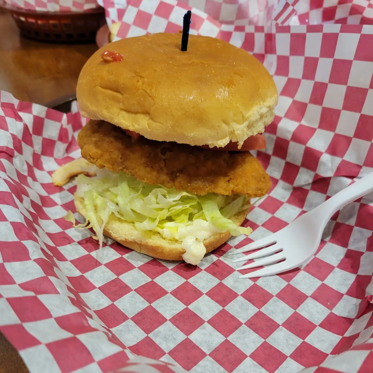 Krispy Chicken Burger