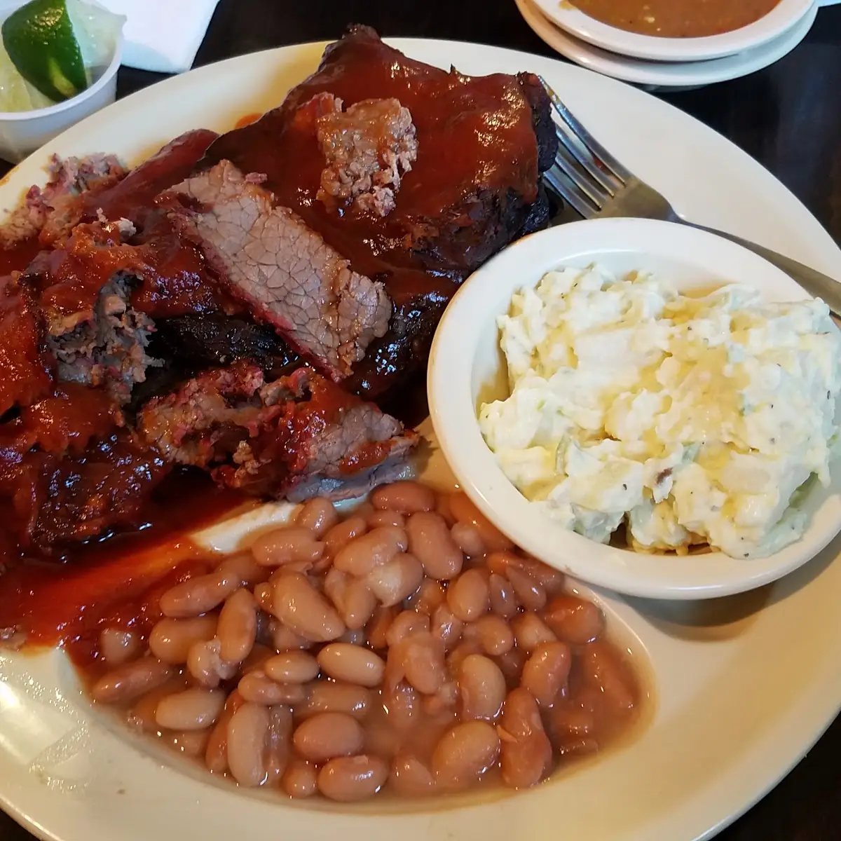 BBQ Brisket Plate