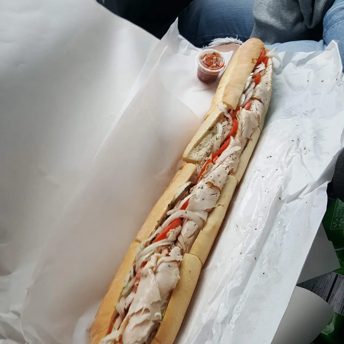 Turkey and Cheese Sub