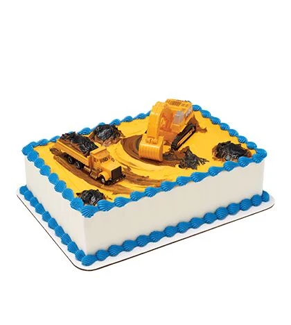 Construction Dig Decoset Cake