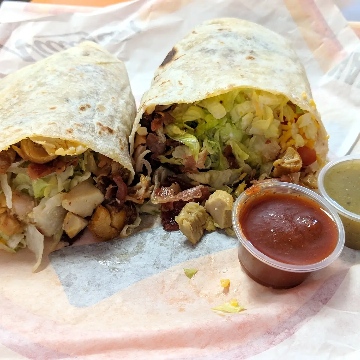 Chicken Burrito Supreme