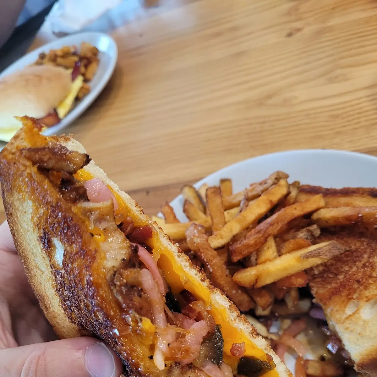 Pork Belly Grilled Cheese