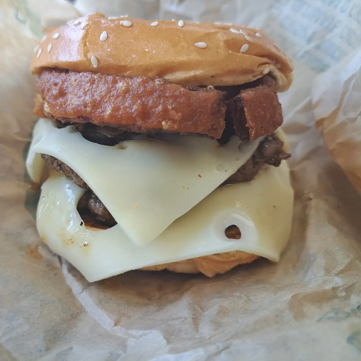 Mushroom Swiss Burger