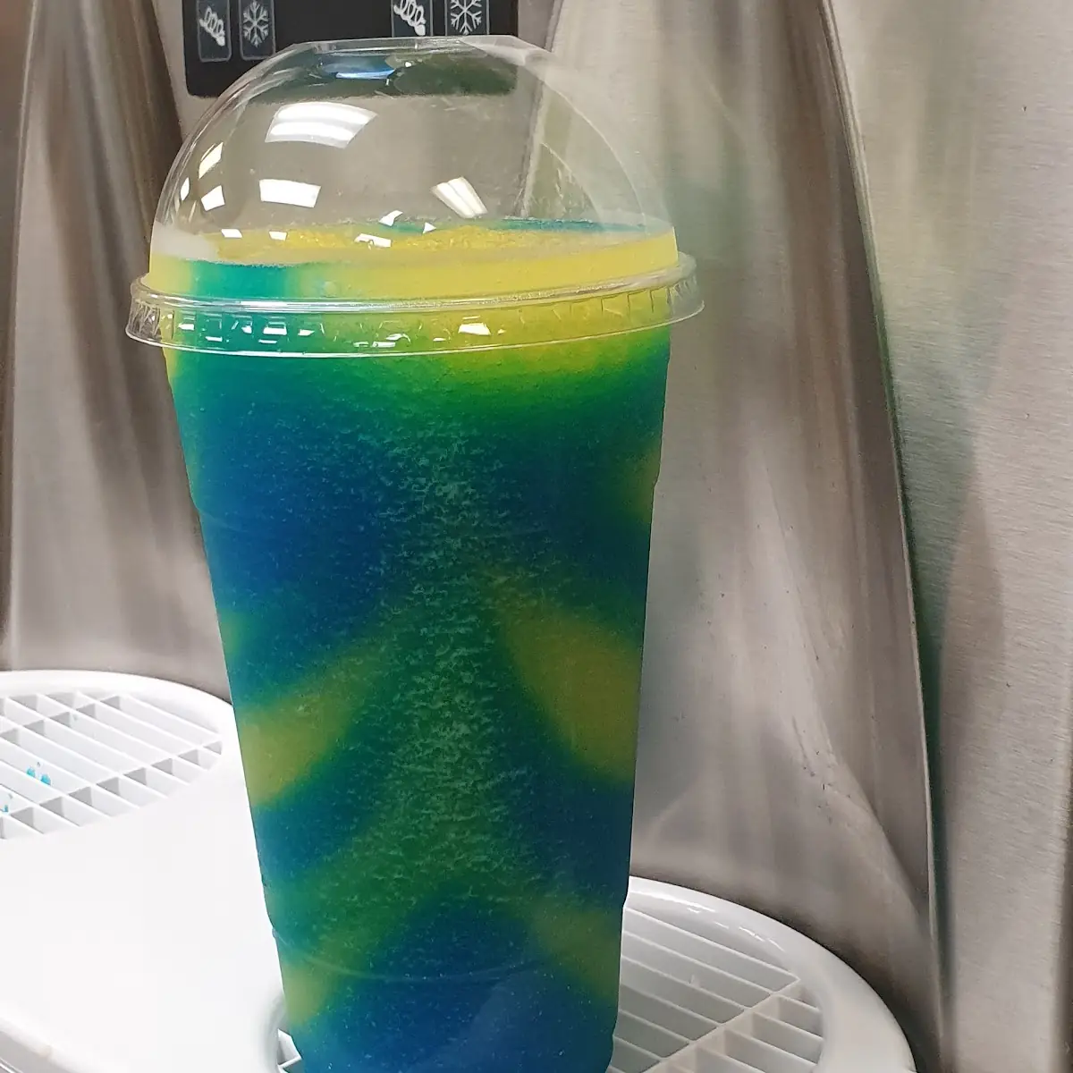 Blue Raspberry & Island Sun Pop Slushy