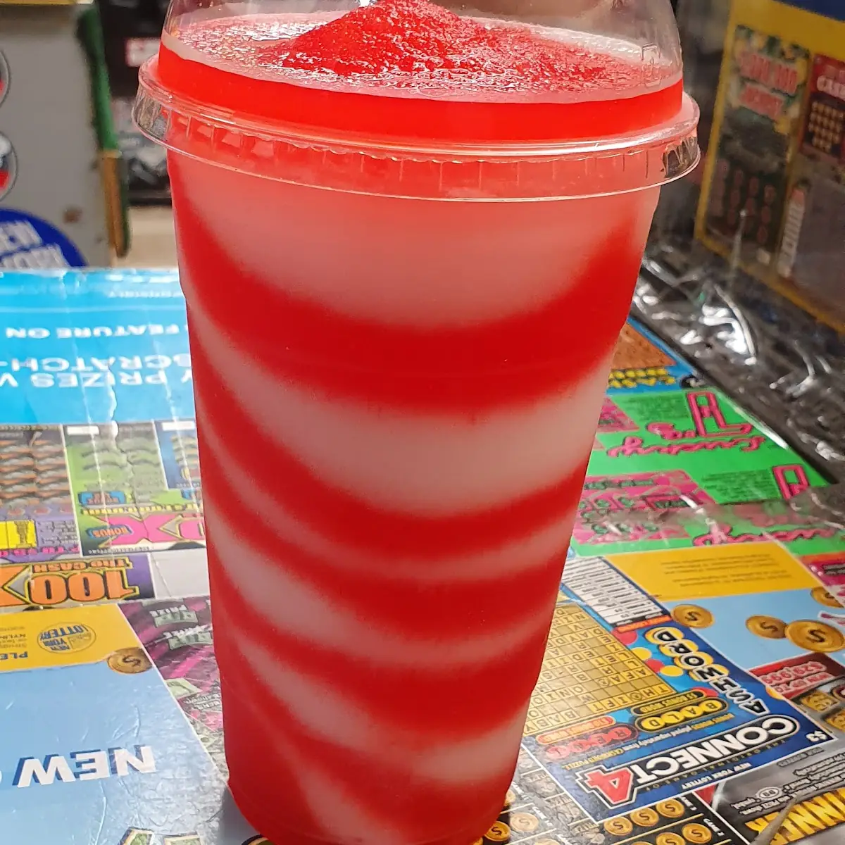 Pina Colada & Wild Cherry Slushy