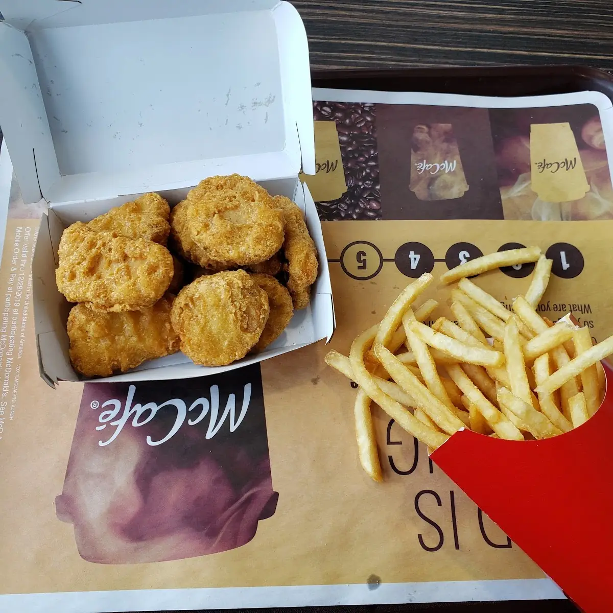 Chicken Nuggets with Fries