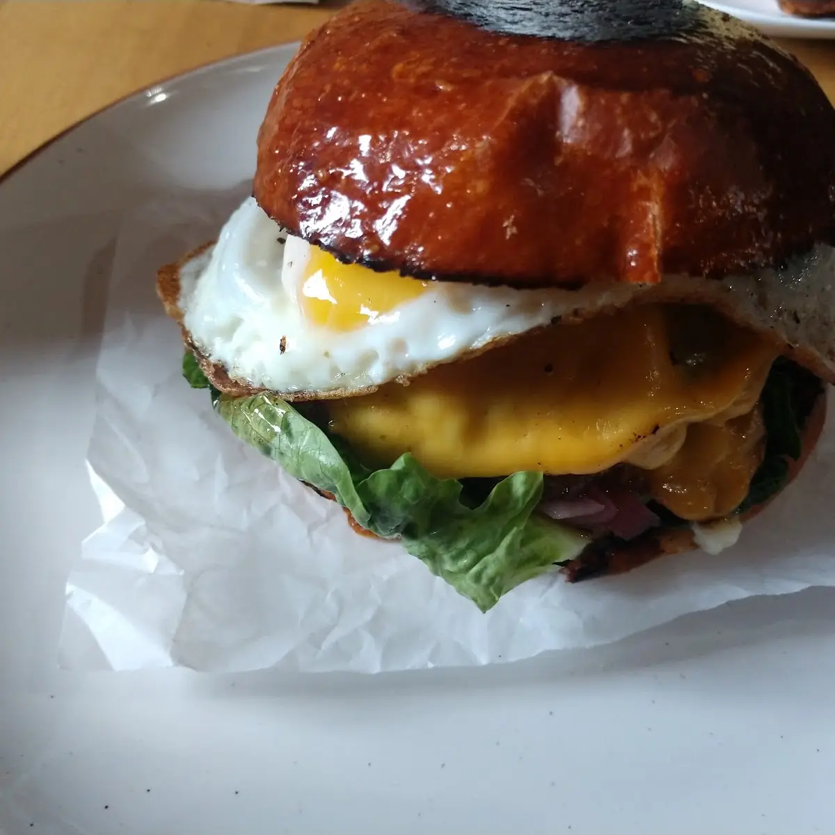 Pork Sausage Burger