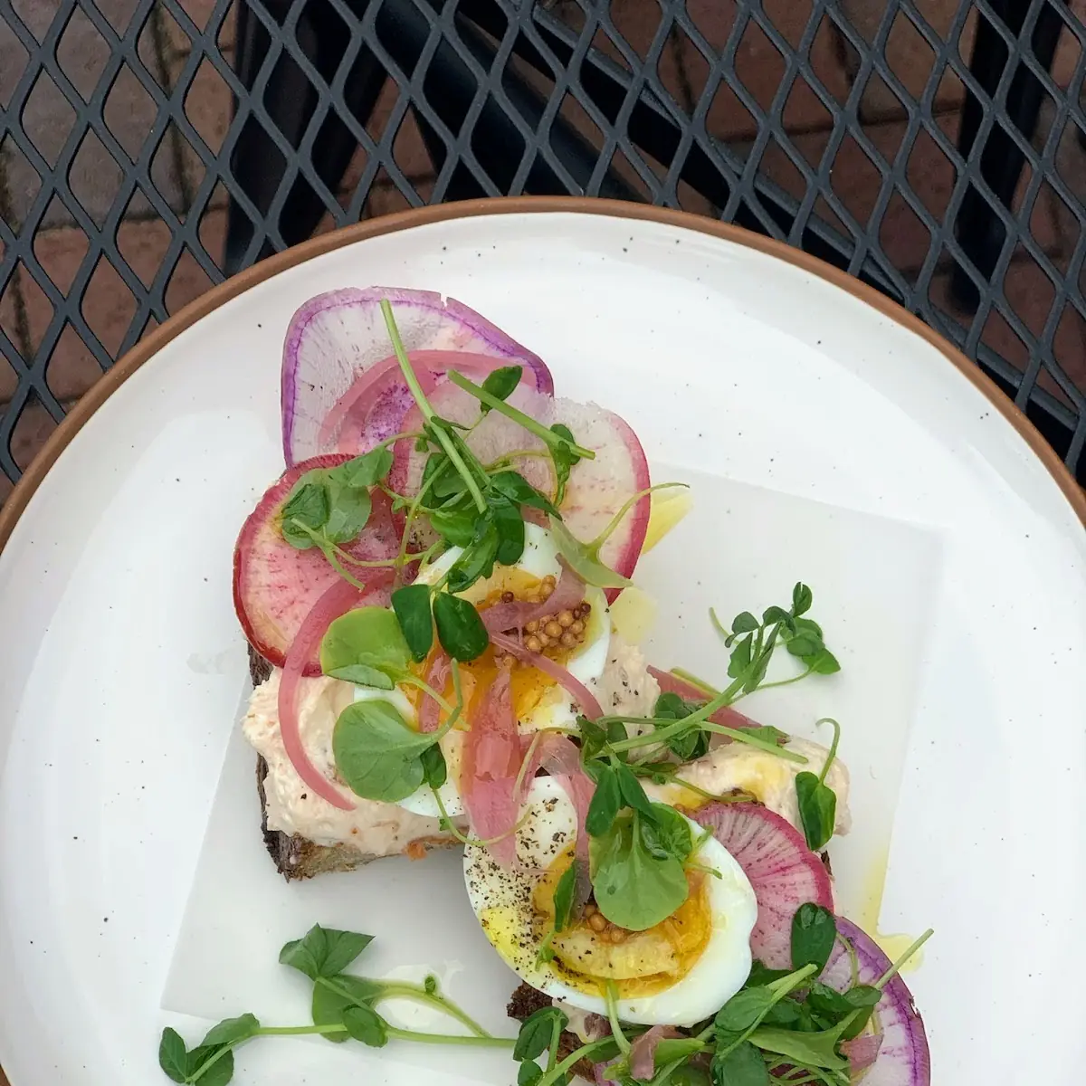 Smoked Salmon Tartine