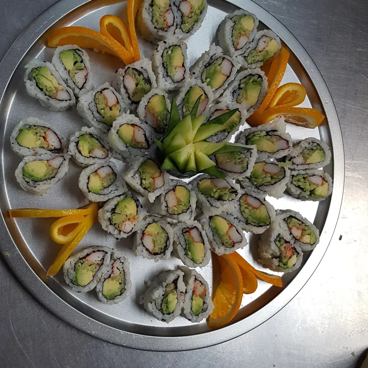 California Roll Plate