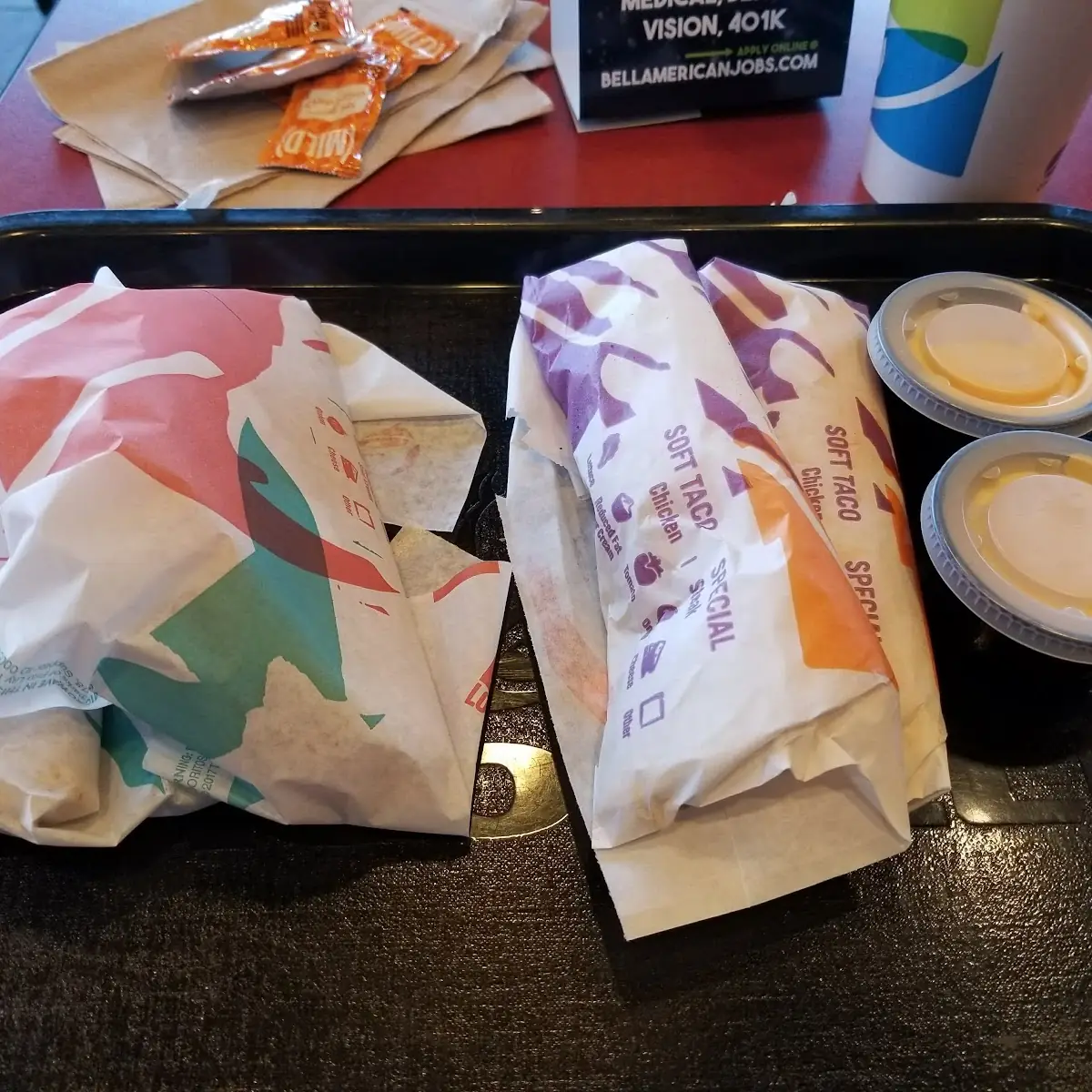 3 Hard Shell Taco's