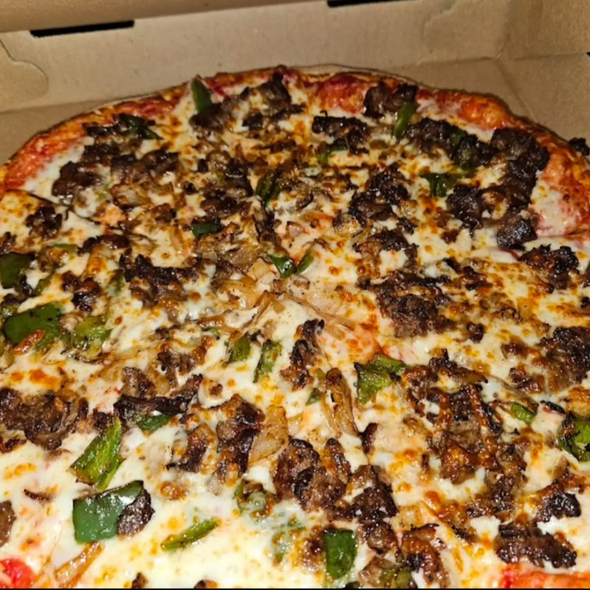 Italian Cheesesteak Pizza