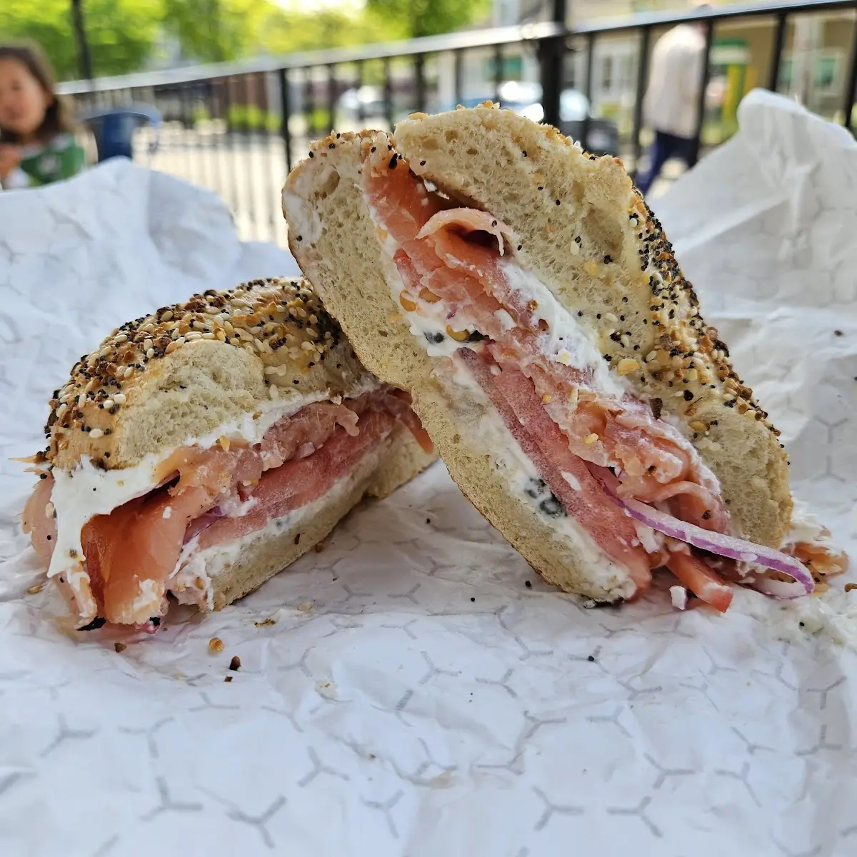 Smoked Salmon Bagel