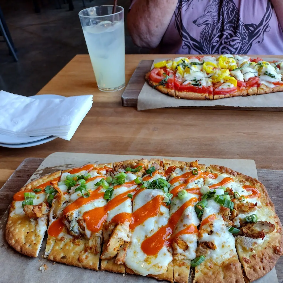 Buffalo Chicken Flatbread