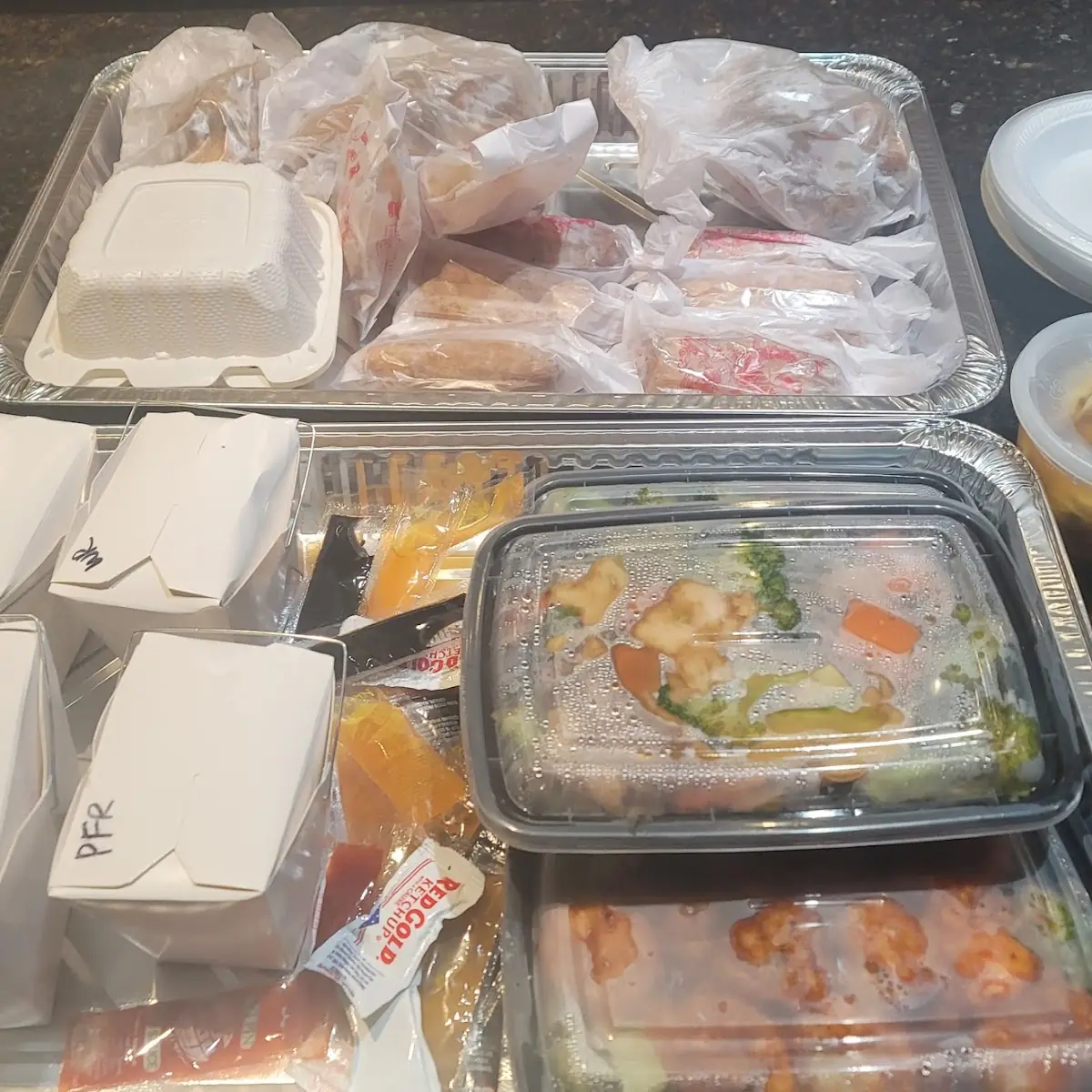 Chicken Wings Egg Rolls Beef Broccoli General Tsao Chicken Tostones Chicken with Broccoli