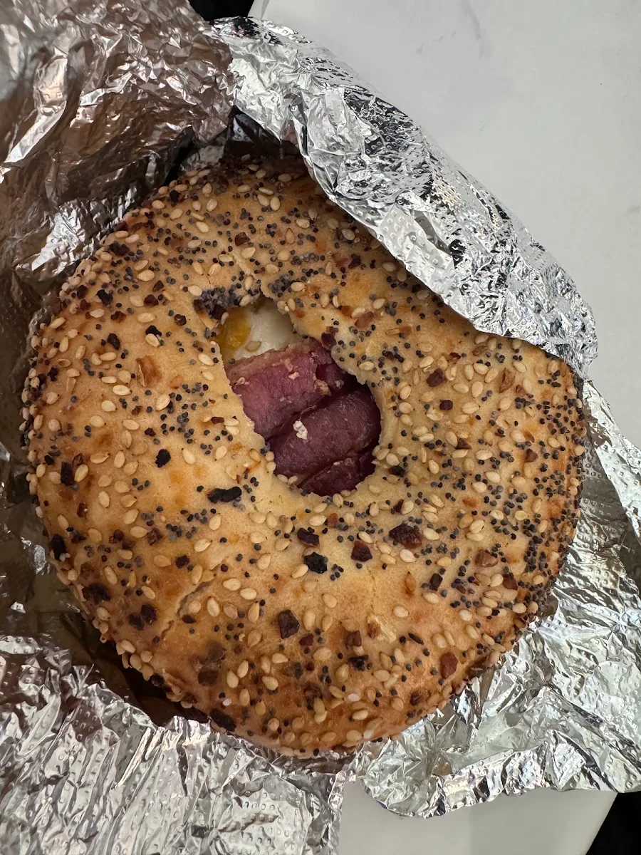 Everything Bagel with Cream Cheese
