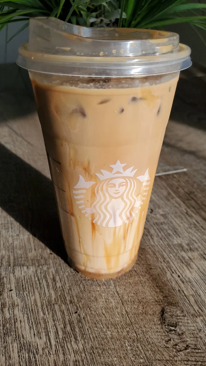 Iced Carmel Macchiato