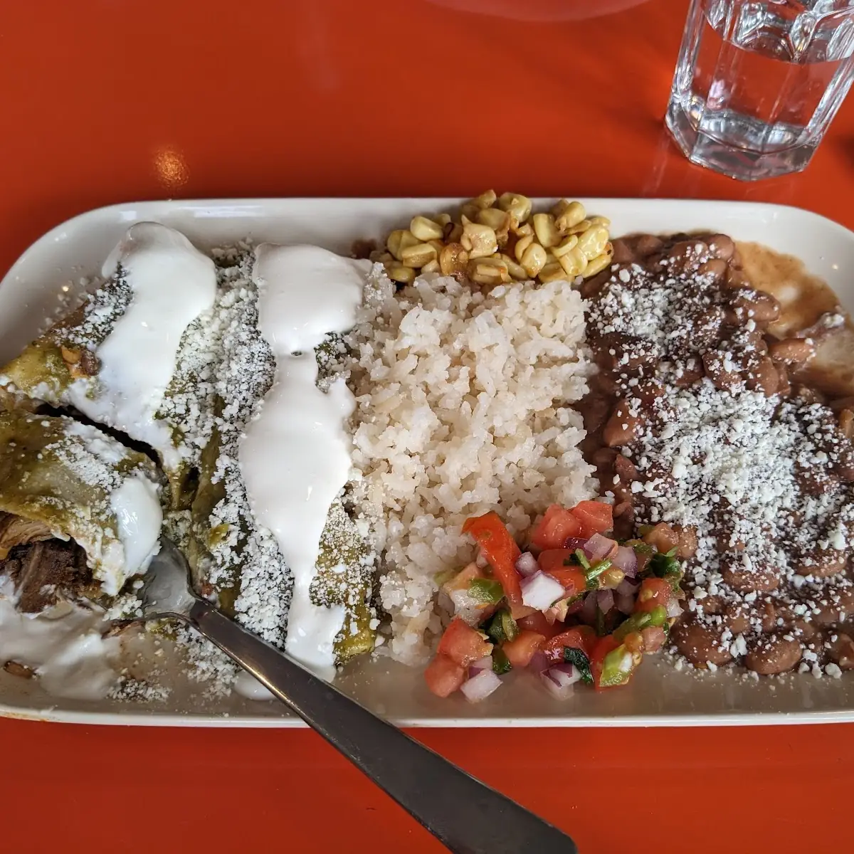 Enchiladas Verdes