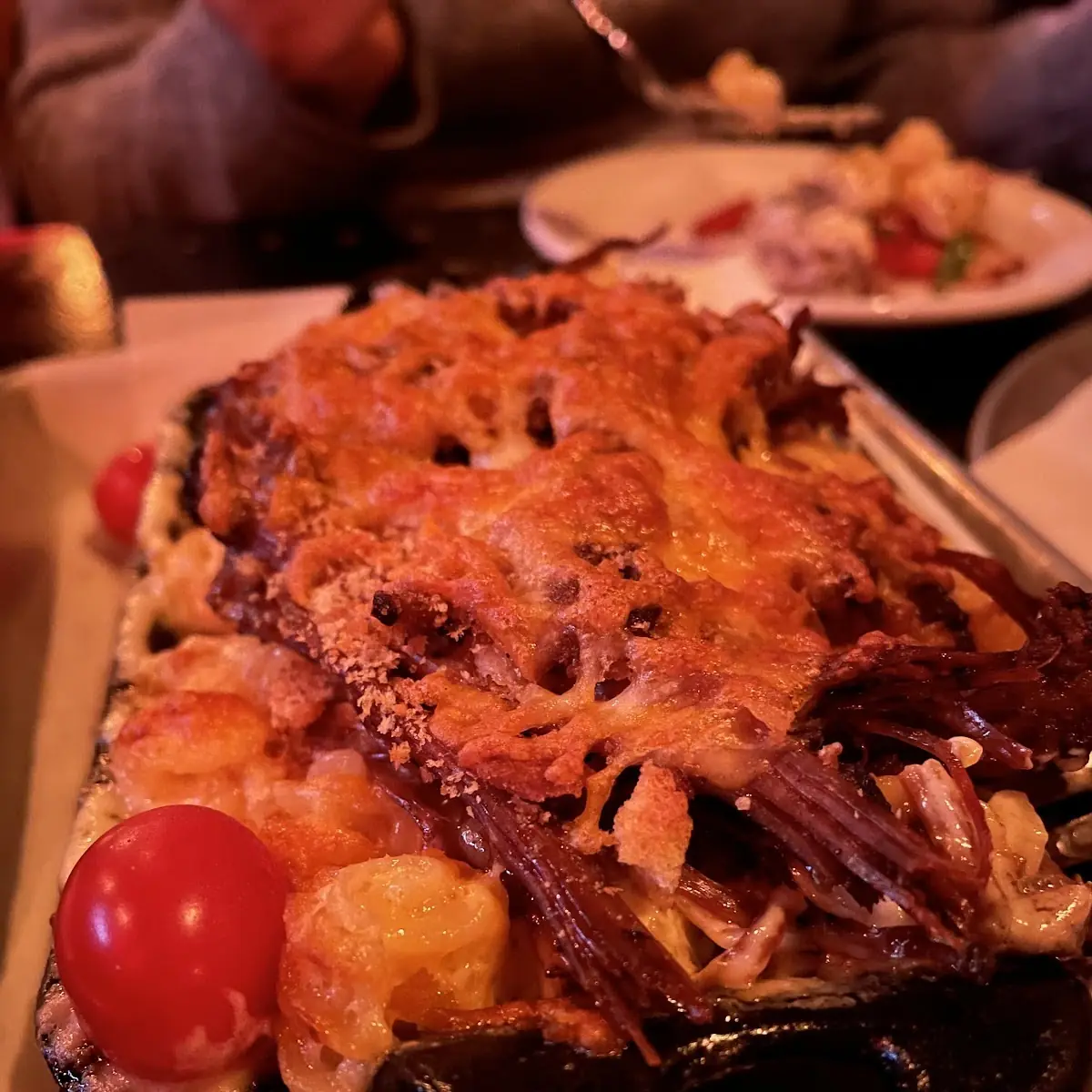 Mac and Cheese with Brisket