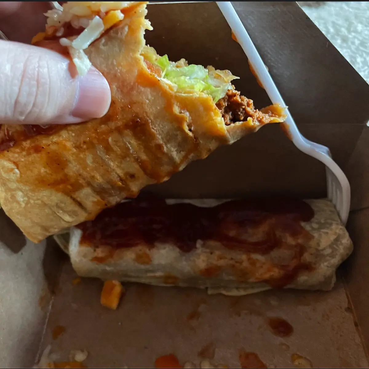 Ground Beef Taco and Burrito