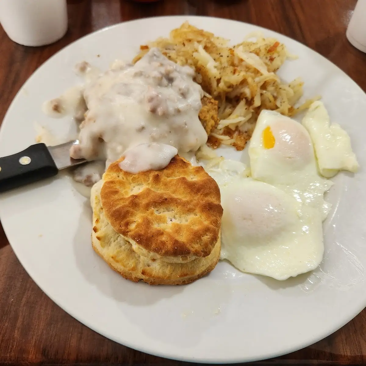 Chicken Fried Steak and Eggs