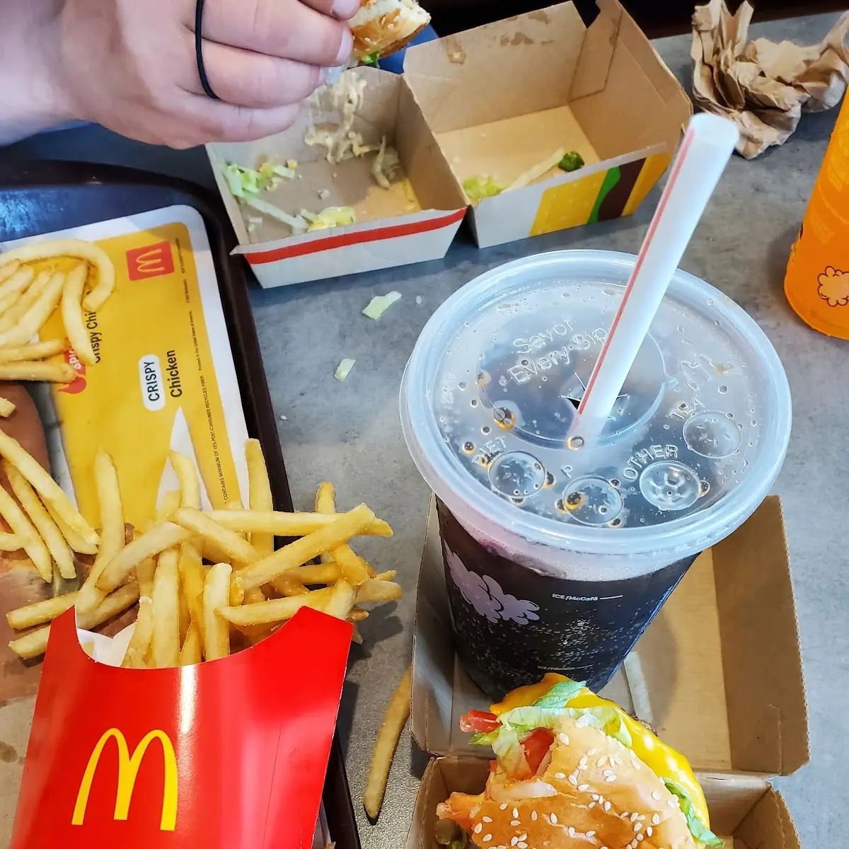 Quarter Pounder Deluxe Meal