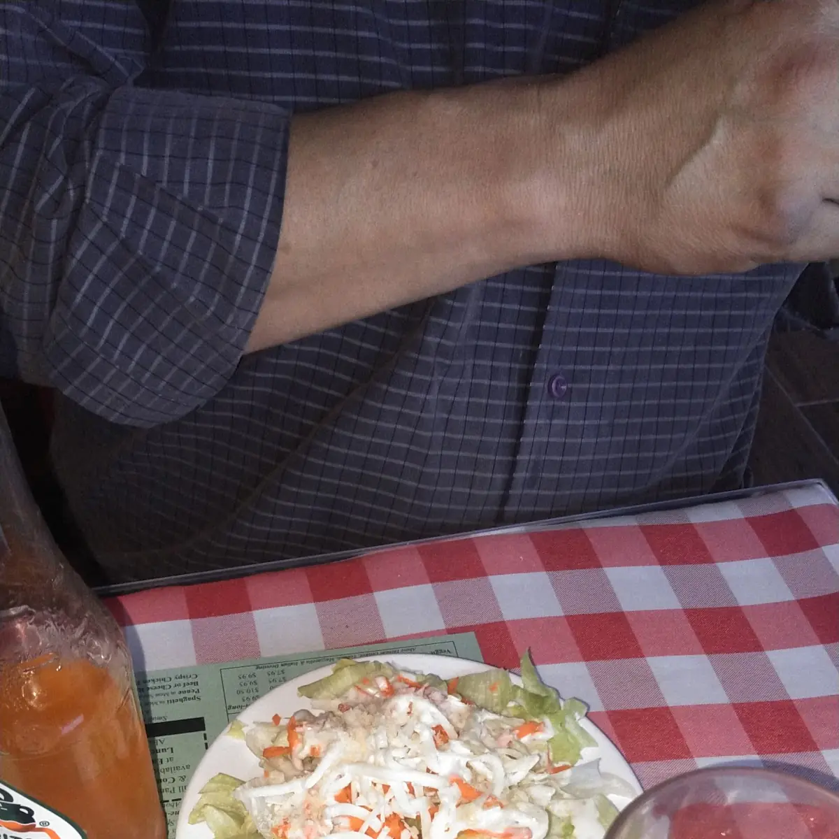 Salad with Italian Dressing