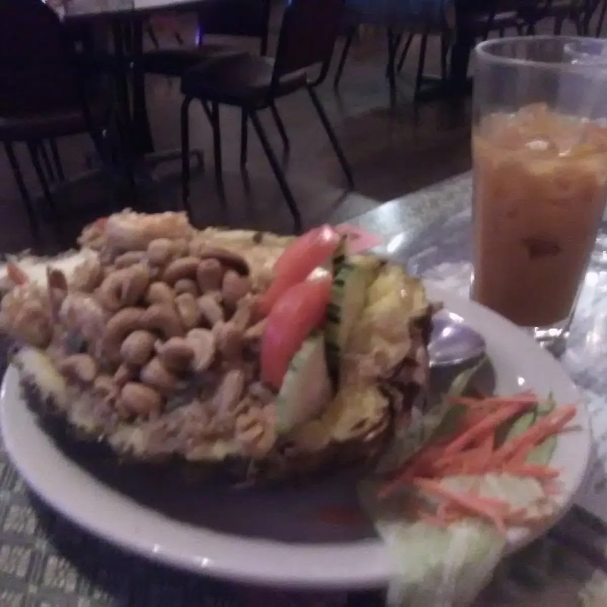 Pineapple Shrimp and Chicken with Cashew Nuts