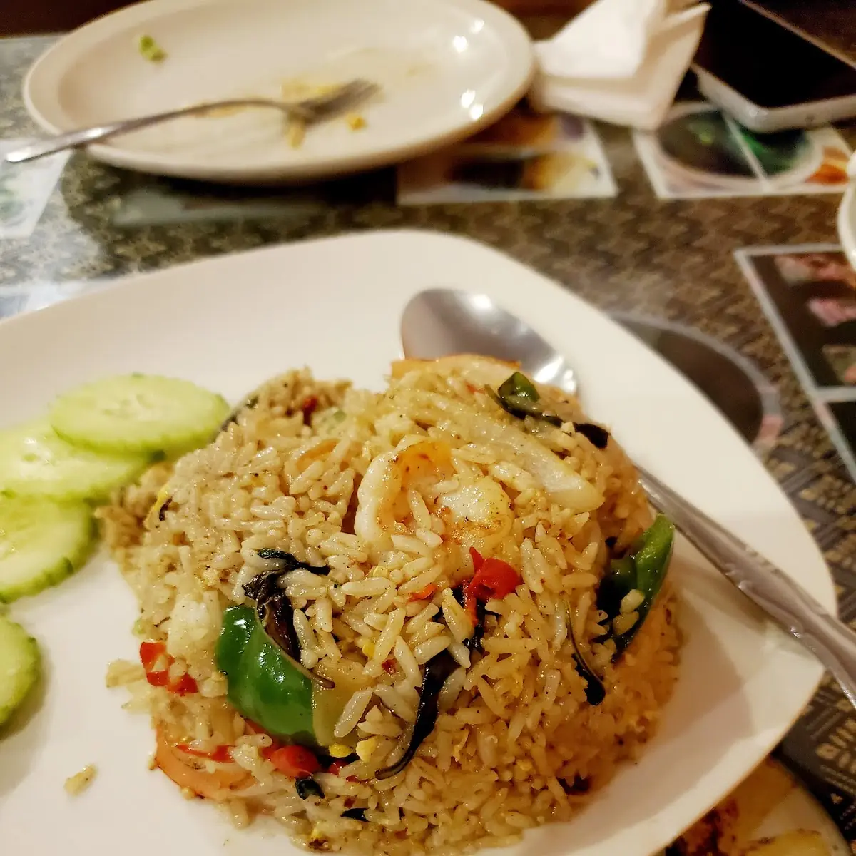 Shrimp Fried Rice Thai Spicy