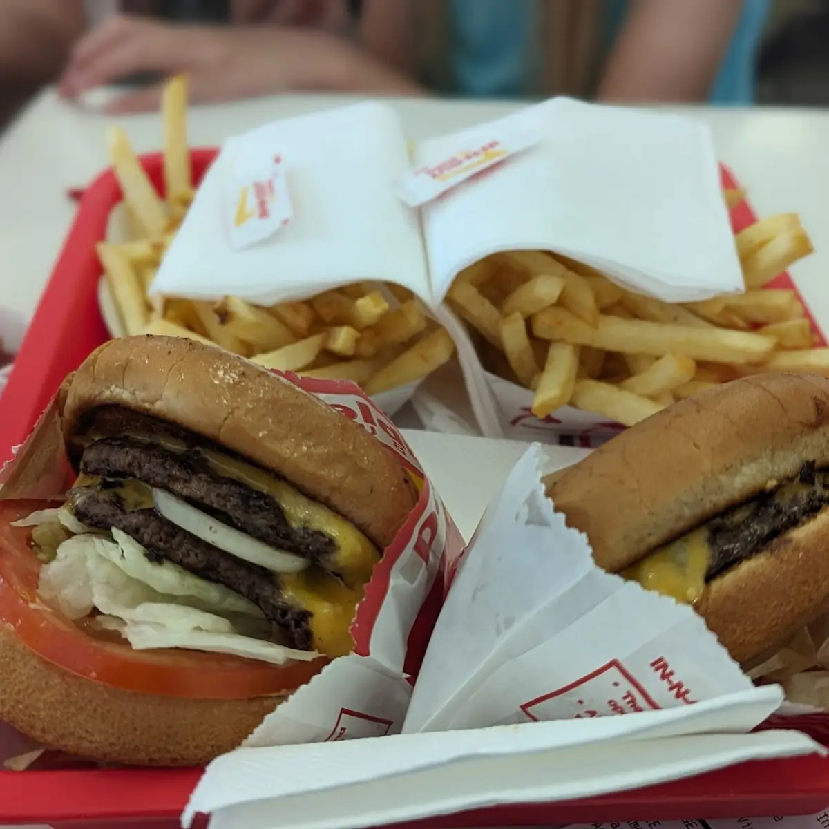 Double Cheeseburger with Fries