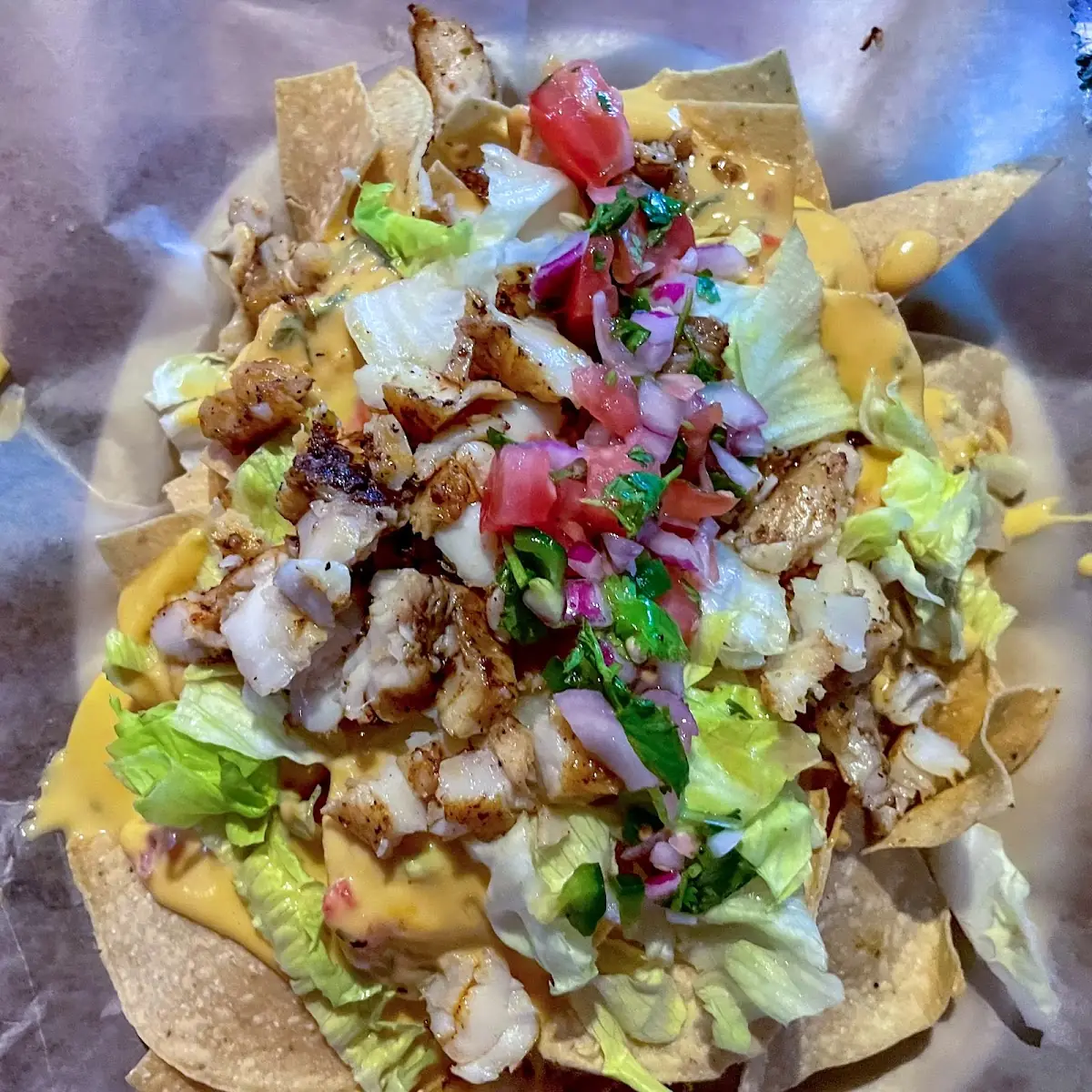 Chicken Nachos