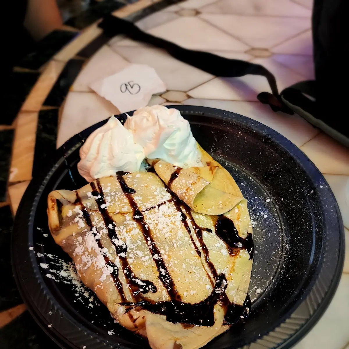 Chocolate Banana Crepe