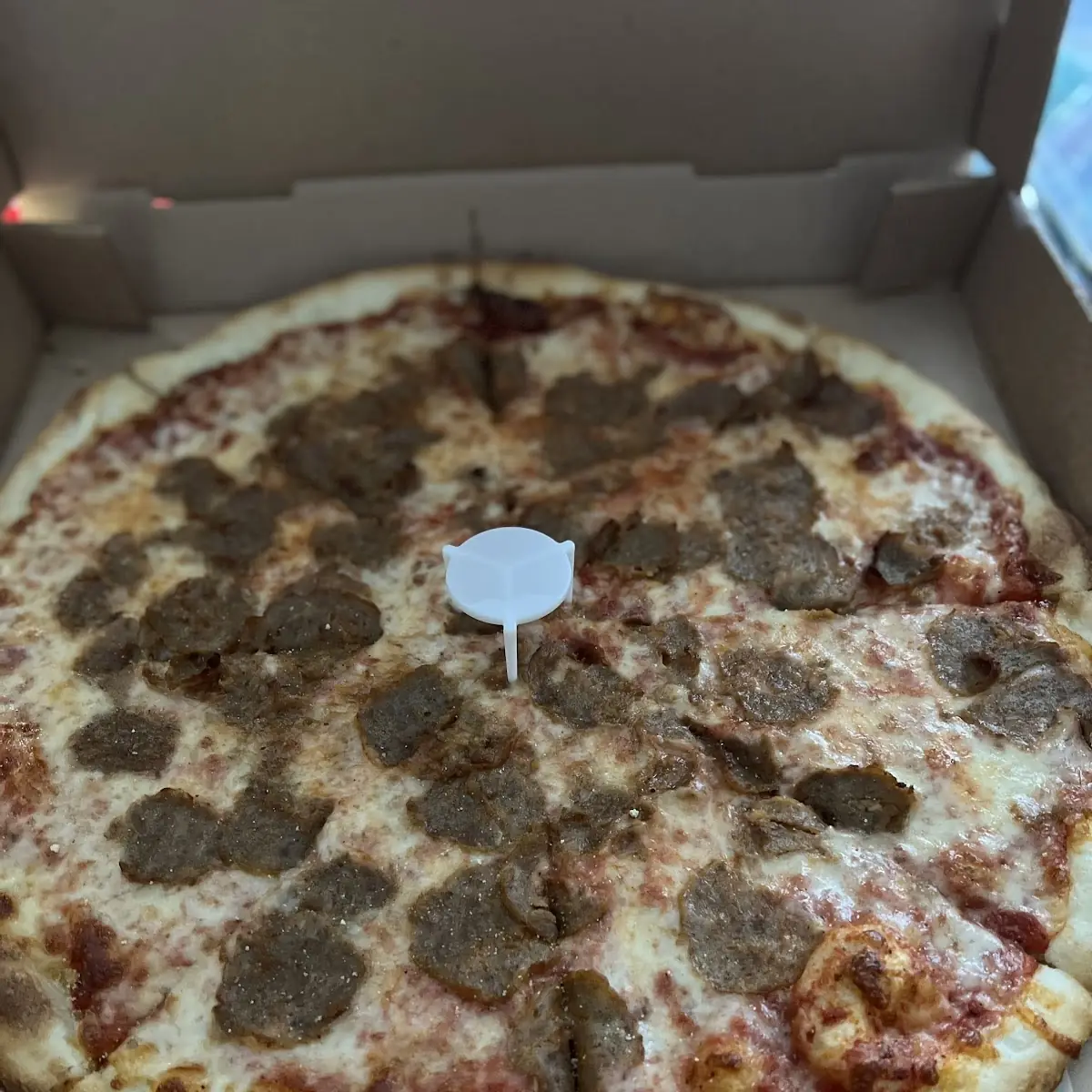 Meatball Pizza